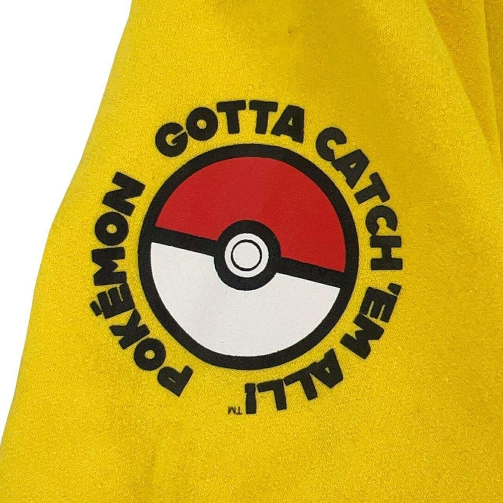 Pokemon YOUTH Pikachu Zip Up Hoodie Jacket Kids Size 2XL 18 with Ears #0025‎ NWT - Picture 7 of 11